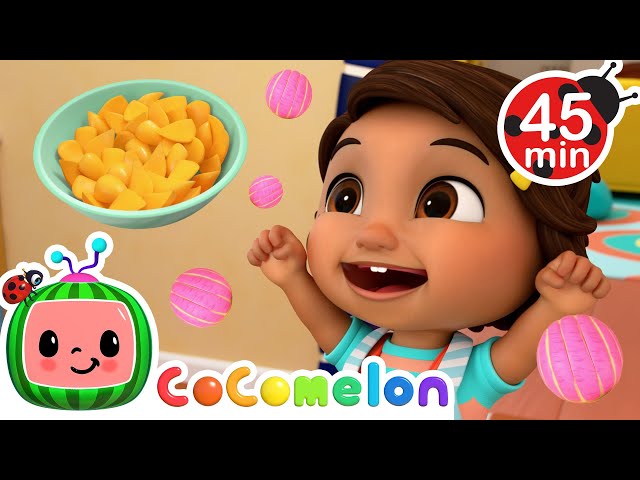 Nina's Big Breakfast Song + More Nina's Familia! | CoComelon Nursery Rhymes & Kids Songs