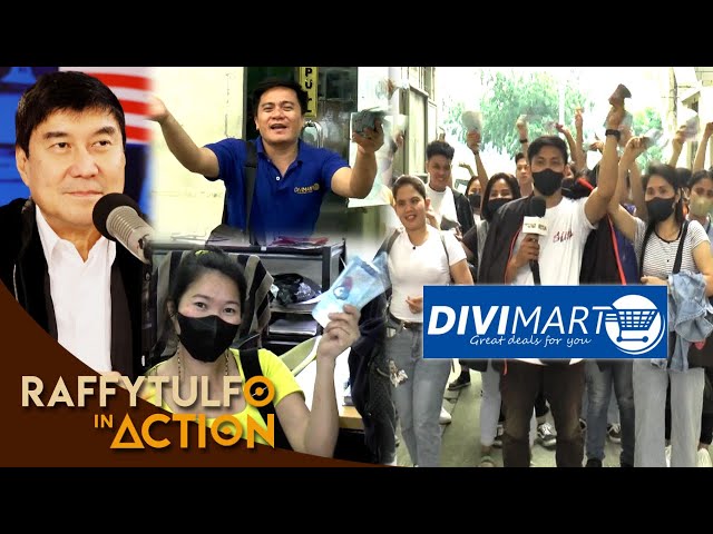 MGA EMPLEYADO NG DIVIMART, NABAYARAN NA!