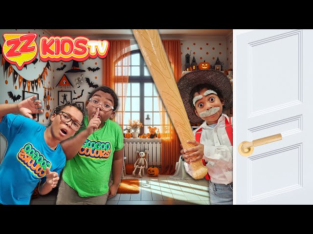 Don't Get Caught By Grandpa! ZZ Kids TV Game Show