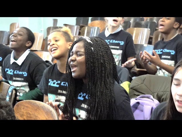 PS22 Chorus "With Or Without You" U2