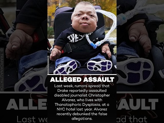 Disabled Journalist Denies Being Assaulted by Drake and Being The OVO Snitch!