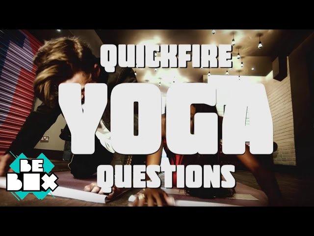 Ryan Tedder - Quickfire Yoga Questions | BeBox