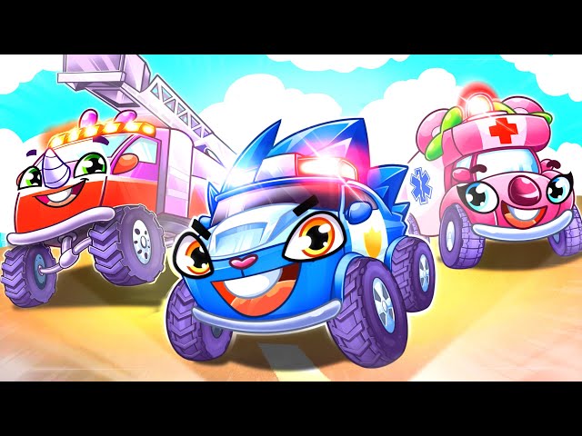 Ambulance Rescue Team 🚑💪 | Funny Kids Songs 😻🐨🐰🦁 And Nursery Rhymes by Baby Zoo