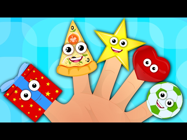 Shape Finger Family | Kids Songs | Nursery Rhymes | Children Videos