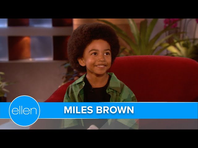 ‘Black-ish’ Star Miles Brown at 4 Years Old! (Season 7)