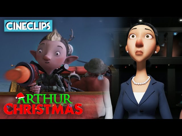 Chased By The Armed Forces | Arthur Christmas | CineClips