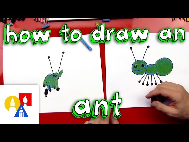 How To Draw An Ant (Young Artists)