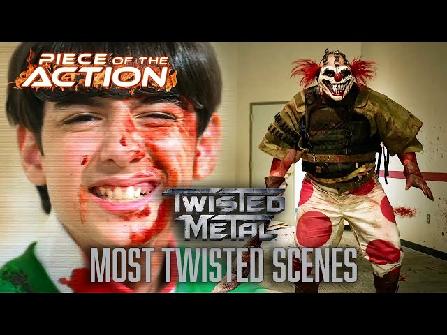 Twisted Metal's Most Twisted Scenes | Piece Of The Action 🤡