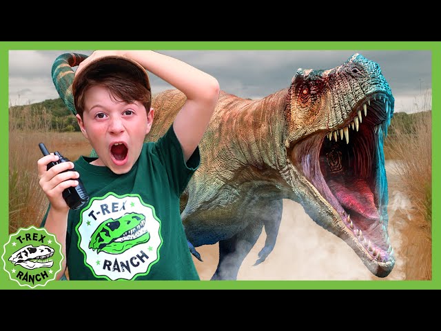 Giant Dinosaurs, Mystery Doors, and Epic Adventure!  | 2 HOUR T-Rex Ranch Dinosaur Videos for Kids