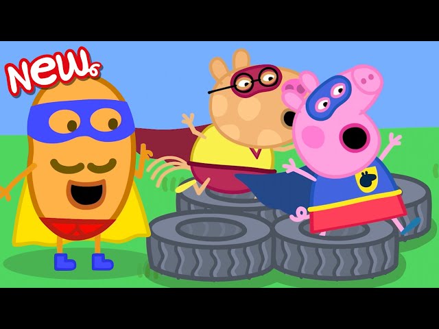 Peppa Pig Tales 💥 Superhero For The Day 💗 Peppa Pig Videos
