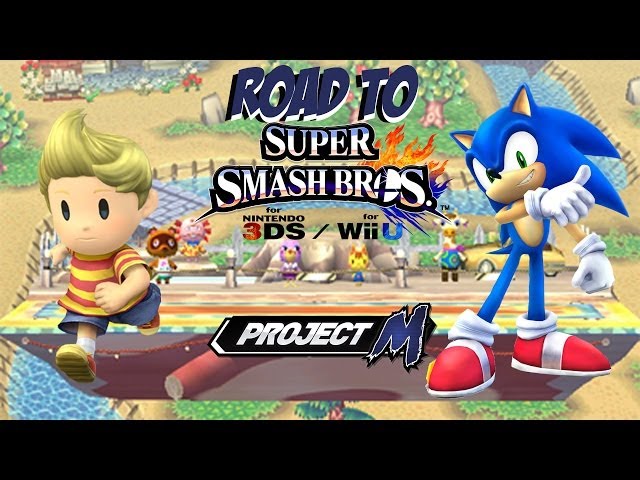 Road to Super Smash Bros. for Wii U and 3DS! [Project M: Lucas vs. Sonic]