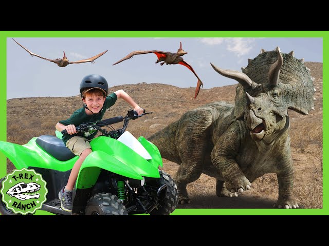 🔴 NEW T-Rex Ranch LIVE Dinosaur Videos For Kids