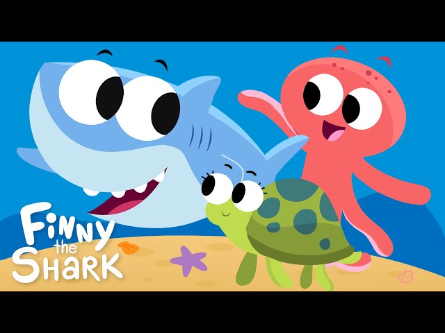 Let's Go For A Swim Outside | Kids Song | Finny The Shark