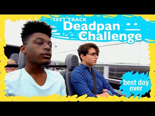 The Deadpan Challenge on Test Track | WDW Best Day Ever