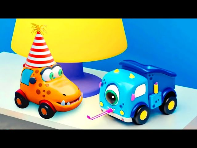 Mocas cars cartoon. Monster cars and trucks for kids. Full episodes of car cartoons for kids.