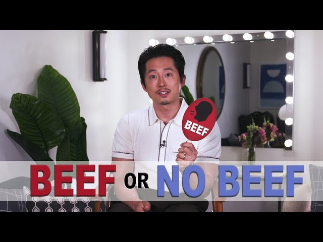 “Beef or No Beef” with Steven Yeun