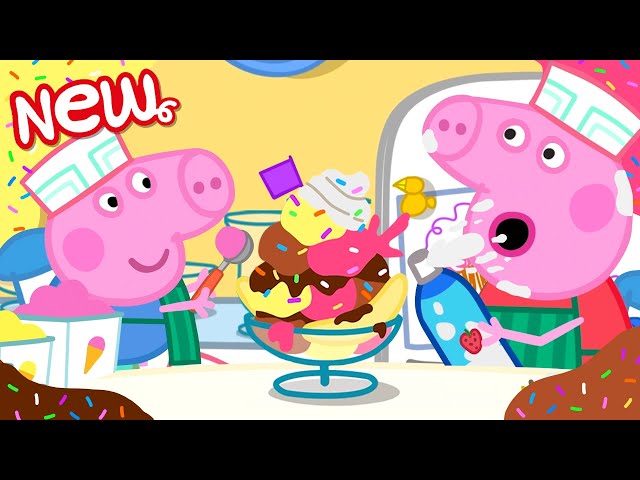 Peppa Pig Tales🍦 Making Ice Cream Sundaes! 🍦 Peppa Pig Episodes