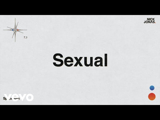 Nick Jonas - Sexual (Audio)