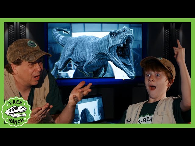 Trapped T-Rex 🦖 T-Rex Ranch Dinosaur Videos