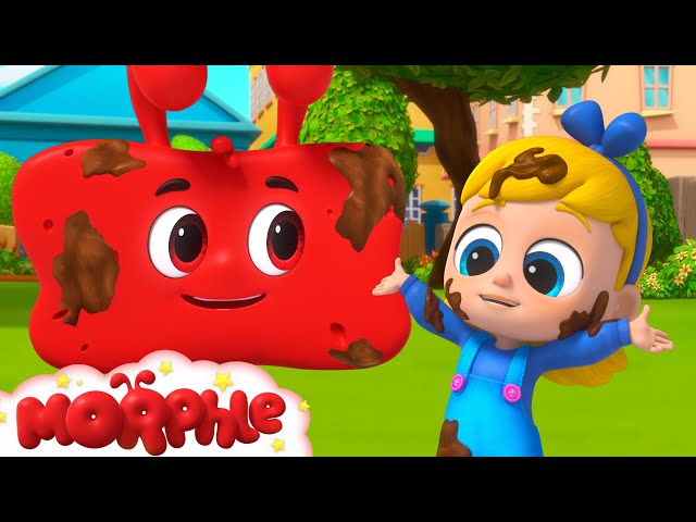 Muddy Morphle Takes A Bath - Morphle and Mila Adventure | Cartoons for Kids | My Magic Pet Morphle
