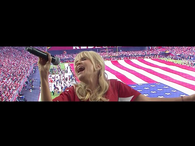 Kristin Chenoweth: National Anthem - AZ Cardinals vs NE Patriots, 9/11/16