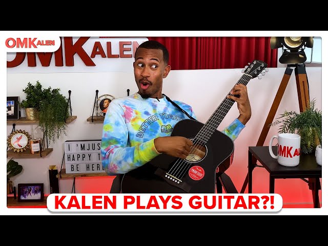 Kalen Celebrates International Guitar Month with TikTok Tutorials