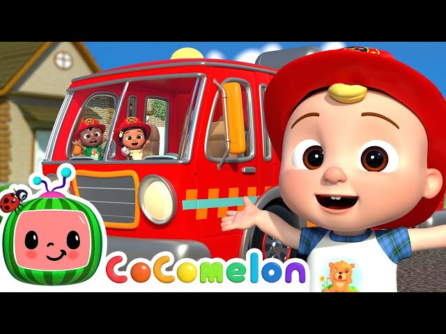Fire Truck Song - Trucks For Kids | CoComelon Nursery Rhymes & Kids Songs