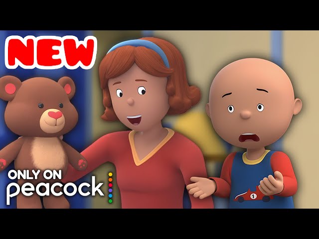 Lonely Island | Caillou Cartoon | New on Peacock