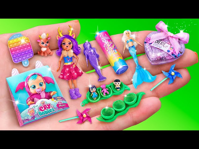 15 Miniature Dolls for LOL and Barbie