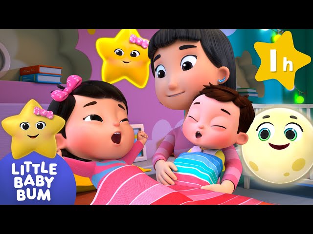 Moon Says Goodnight - Baby Max Lullaby ⭐ Little Baby Bum Nursery Rhymes - One Hour Baby Song Mix