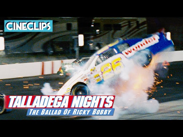 The Crash That Changed Ricky Bobby's Life | Talladega Nights | CineClips