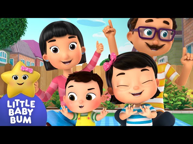 Finger Family ⭐ Mia & Max Learning Time! LittleBabyBum - Nursery Rhymes for Babies | LBB