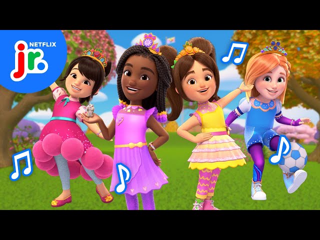 'Good Good Day' ☀️ Princess Power Appreciation Singalong for Kids | Netflix Jr Jam