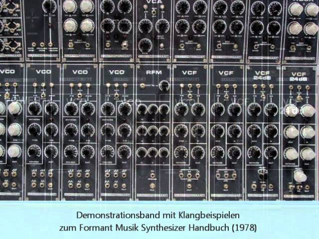 Formant Musik-Synthesizer #1 Demo-Tape 1978 (German)