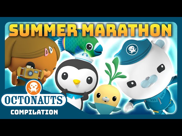 @Octonauts - ☀️ MEGA Summer Marathon! 🤿 | 4 Hours+ Full Episodes Marathon | Explore the Ocean