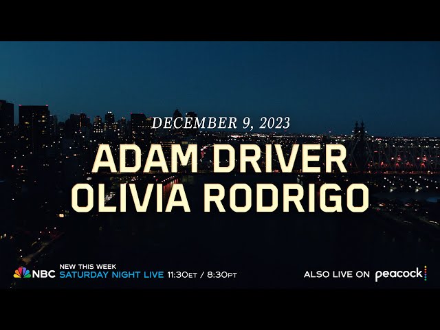 Adam Driver Is Hosting SNL!