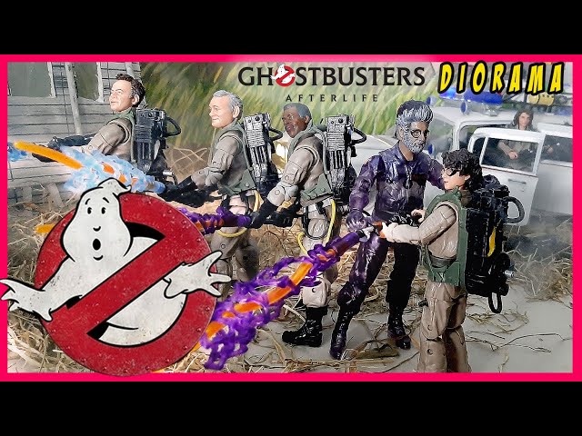 #Ghostbusters #Afterlife Hasbro Plasma series  full action figure collection display custom dio