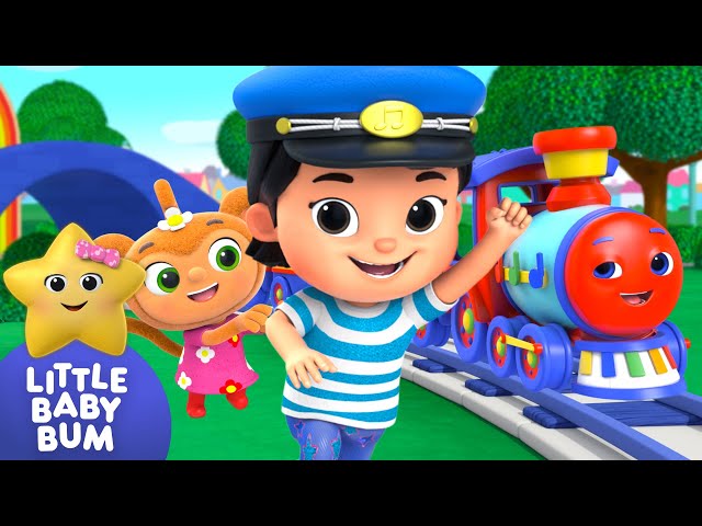 Down by the Bay, Train Song ⭐ Mia's Play Time! LittleBabyBum - Nursery Rhymes for Babies | LBB