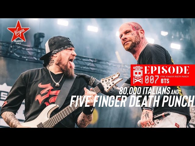 80,000 Italians 🤯🔥 and Five Finger Death Punch - Europe Tour 2024