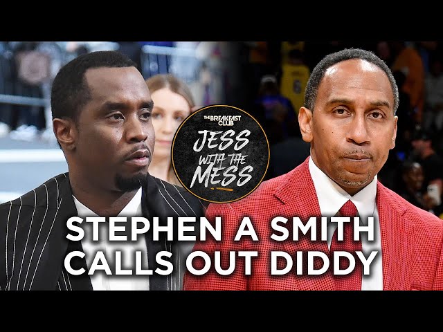 Stephen A Smith Calls Out Diddy, JLo Flies Coach