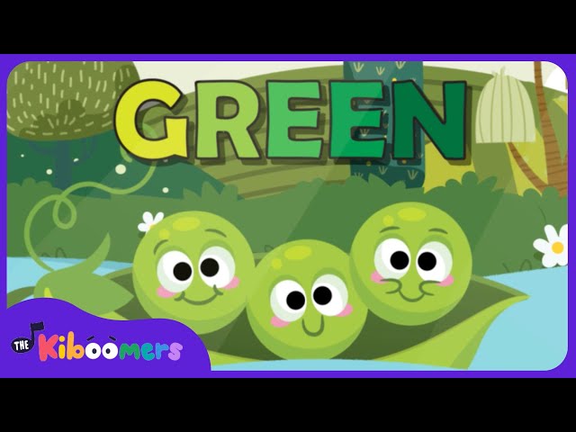 The Color Green Song for Preschoolers - Fun Educational Music for Kids - The Kiboomers