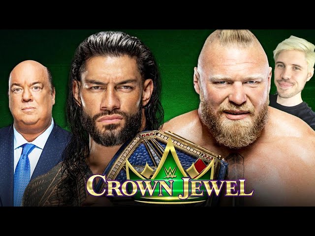 WWE Crown Jewel 2021 Predictions! Adam Blampied vs Chopper Pete | WrestleTalk