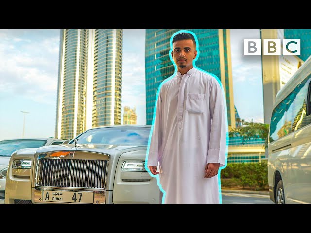 Meet Dubai's richest teenager, @moneykicks  😲💰BBC