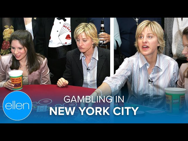 Ellen’s Night Gambling in NYC