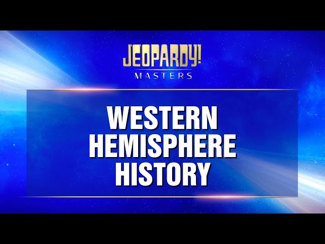 Western Hemisphere History | Final Jeopardy! | JEOPARDY!