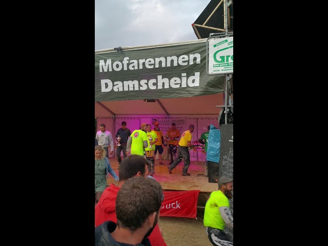 Mofarennen Damscheid 2018 Siegerehrung Original Klasse