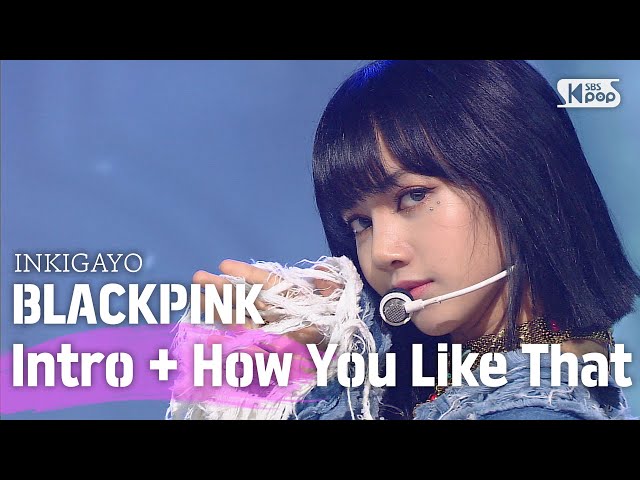 BLACKPINK(블랙핑크) - How You Like That @인기가요 inkigayo 20200628