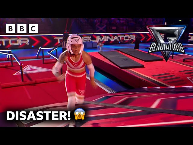 One of the most SHOCKING twists on The Eliminator 😱 | Gladiators - BBC