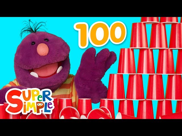 Celebrating The 100th Day Of School with Milo the Monster | Crafts For Kids
