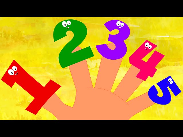 FINGER FAMILY | NUMBERS